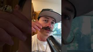 How To Style Your Mustache using Death Grip Extra Strong Extra Tacky Mustache Wa