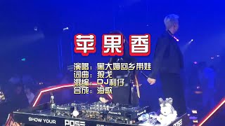 黑大婶回乡带娃《苹果香》DJ利仔无心睡眠鼓 KTV 导唱字幕 （备有伴奏视频）