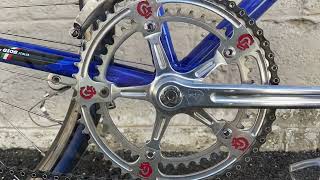 77 Gios Torino Team Brooklyn Short, Campagnolo Super Record, Size 62, as blue as blue can be!