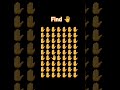 find emoji challenge 🤚 emoji emojichallenge subscribe shortsvideo