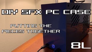 Homemade Mini-ITX PC case SFX PSU; FREE files to make for yourself.