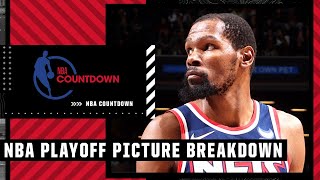 Who should the Nets want to play in the 1st Round of the playoffs? 🤔 | NBA Countdown
