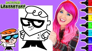 Coloring Dexter's Laboratory Coloring Page | Ohuhu Art Markers