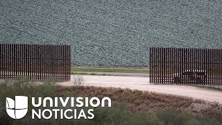 ¿Por qué hay espacios abiertos en varias partes del muro fronterizo?