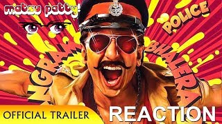 Simmba - Official Trailer - Reaction - Ranveer Singh