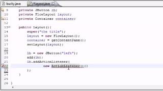 83 Java Programming Tutorial 83 FlowLayout