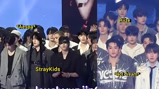 StrayKids, Aespa, NCT dream, Riize , enhypen \u0026 more At MBC Gayo Daejejeon pre record 2024