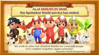 Goodbye To A Spelunker World