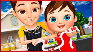 𝑵𝑬𝑾 My Big Brother Song + More Nursery Rhymes & Kids Songs | 🎶 Banana Cartoon 3D Nursery Rhymes [HD]