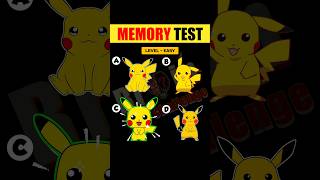 Test Your Memory Power : Guess The Correct One ! | Memory Test Puzzles #shorts #viral #paheliyan