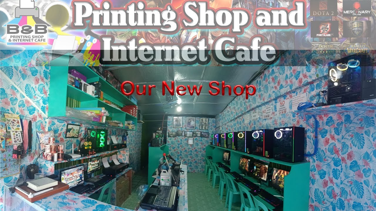 Our New Printing Shop - B & B Printing Shop And Internet Cafe ...