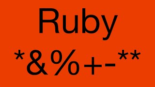 Learn Ruby: Operator Precedence