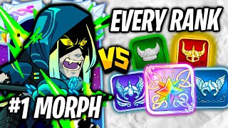 #1 Morph Player vs EVERY Rank until he loses