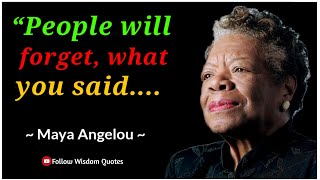 Powerful Quotes to help you stay Positive | Maya Angelou