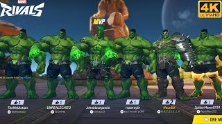 Clone Rumble AS HULK - Marvel Rivals (4K 60FPS)