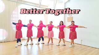 Better Together Line Dance | Choreo : Roy V(NL), Grace D(KOR), Raymond S (NL) - September 2024