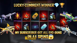 BEST LUCK IN EVO VAULT 😱EVO VAULT EVENT SPIN FREE FIRE #freefire #evovaultevent