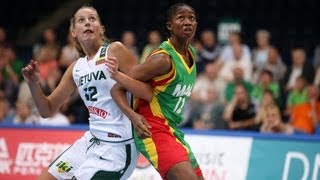 #FIBAU19Women - Day 2: Lithuania v Mali (highlights)