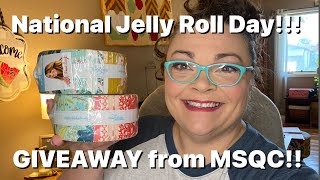 GIVEAWAY!! National Jelly Roll Day!! from Missouri Star Quilt Co