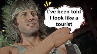 Mortal Kombat 11 - Funny Conversations with Rambo