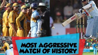 Most aggressive match of history ||India vs Australia @ kochi 2 ODI 2007 HIGHLIGHTS ||