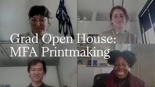 MFA Printmaking | RISD Graduate Open House | 2025–2026