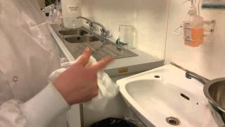 proper and improper handwashing techniques