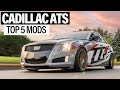 Cadillac ATS 2.0 Top 5 Mods // ZZPerformance