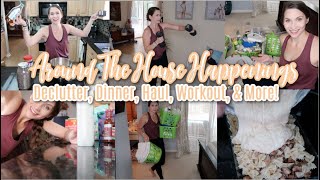 Around The House Happenings!  Declutter, Dinner, Haul, Workout, & More!! Let's Kick It! Energy balls