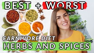 Spices on a CARNIVORE DIET | The BEST and WORST Herbs and Spices!