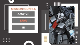 HGUC AMX-011 Zaku III | GunPla Review