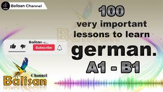 100 essential lessons to learn German \u0026 improve your German