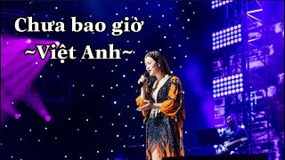 Chưa bao giờ || Danh ca Thu Phương || US Live Version  (Official Live Performance)