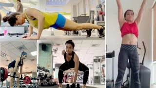 Actress Rashmika Mandanna Workout Full Video 😍 😍 😍