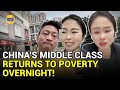 China's economy collapses  Middle class returns to poverty overnight!