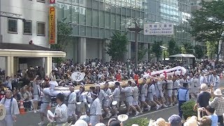 東北絆まつり仙台2017（宮城）パレード＜福島わらじまつり・平成わらじ音頭・ダンシングそーだナイト＞「東北六魂祭」後継イベント13/16