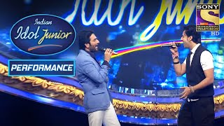 Shekhar and Salim's Marvelous Performance On 'Ishq Wala Love'  | Indian Idol Junior