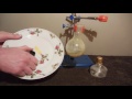 chemistry experiment liquid sulfur full hd video