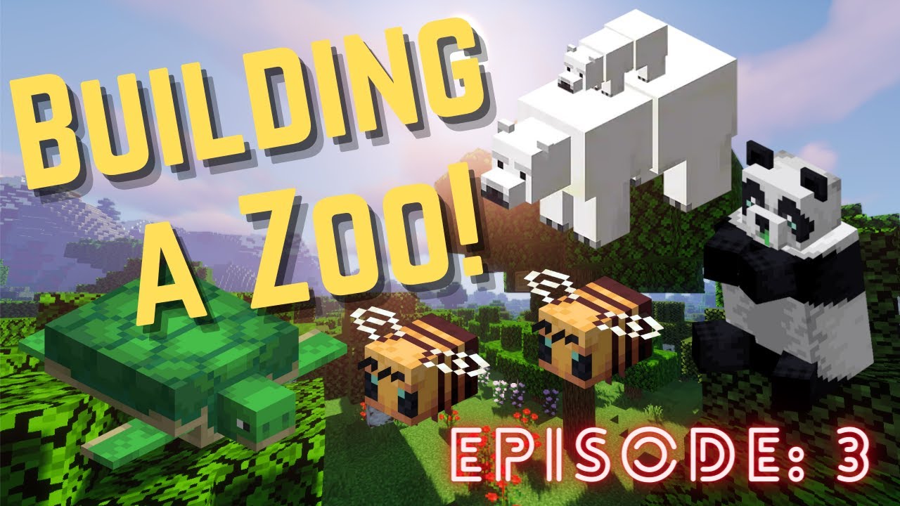 Building A Zoo In Minecraft Youtube