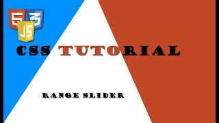 Custom Range Slider CSS & js | CSS Tutorial