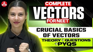 Basics of Vectors Class 11| Lecture 1 | AAROHAN Plus | Score 180/180 in NEET | Tamanna Chaudhary