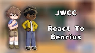 Camp Cretaceous React To Their Future || Ben + Darius (1/3) || jwcc gacha