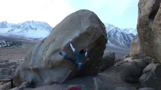 Bishop Bouldering: Hard Grit (V8)