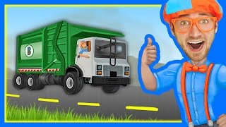 The Garbage Truck Song by Blippi | Songs for Kids