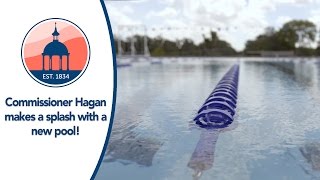 Commissioner Ken Hagan makes a splash with a new pool!