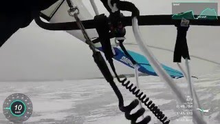 Paddy's Pond refroze! Mar 12/16 kitewing near St. John's NL