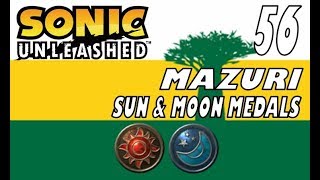 Sonic Unleashed - Act 56: Mazuri Sun \u0026 Moon Medals