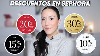 Descuentos en Sephora final de año 2024 ✨| Mis recomendaciones al comprar! 💸💵