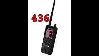 Uniden 436 Scanner Part 1: Basic Set Up