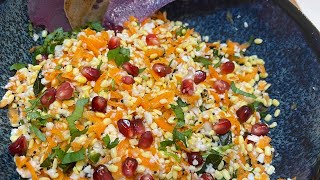 Kosambari Salad/Moong Dal Carrot Salad